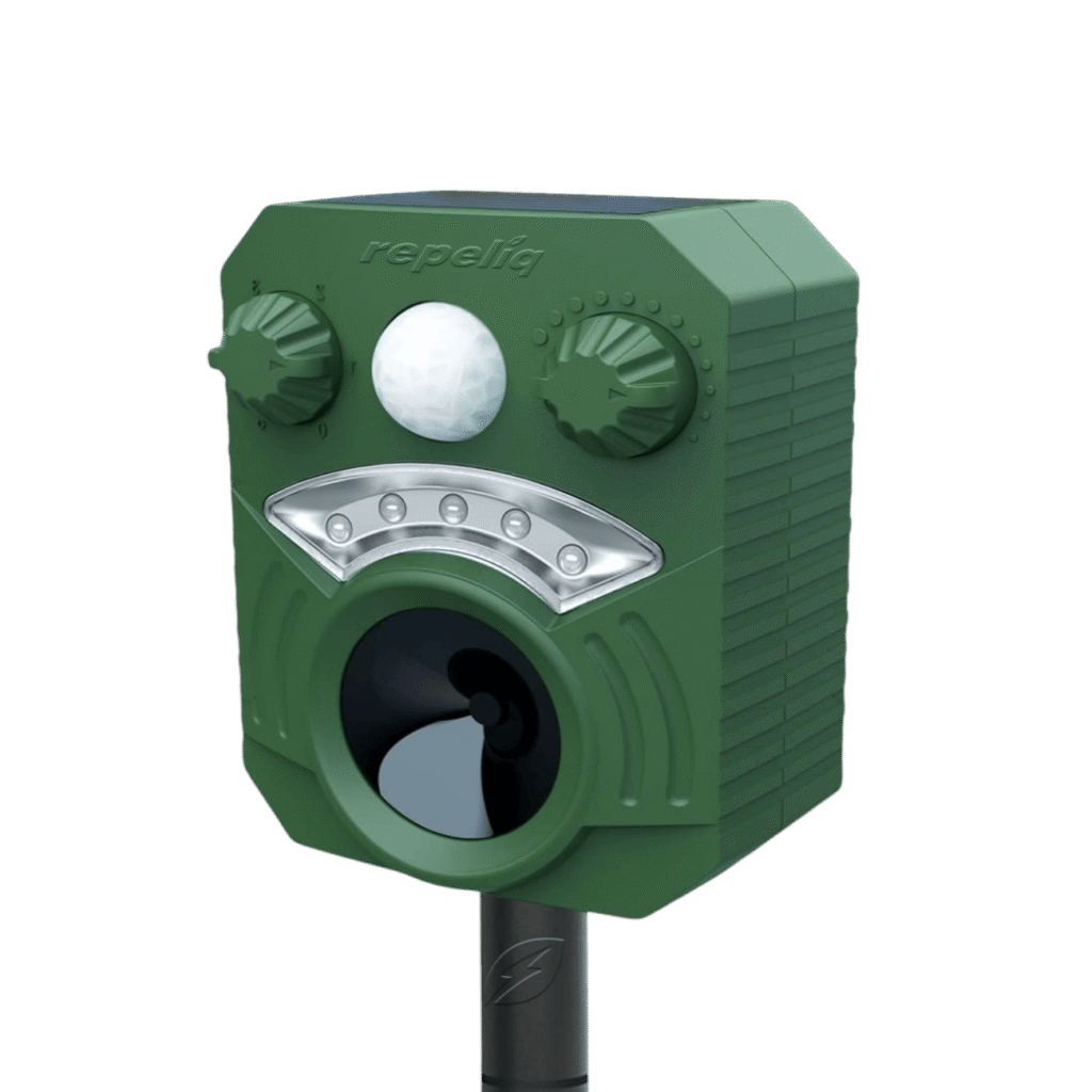 RepelIQ Solar Ultrasonic Multi-Animal Repeller